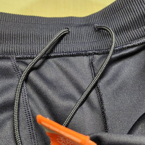 VTG Nike The Athletic Dept.  Warm Up Pants Dark Blue w/ Yellow Stripes Size XL - Picture 10 of 11